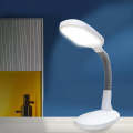 Lámpara de mesa táctil con atenuación LED con cargador USB